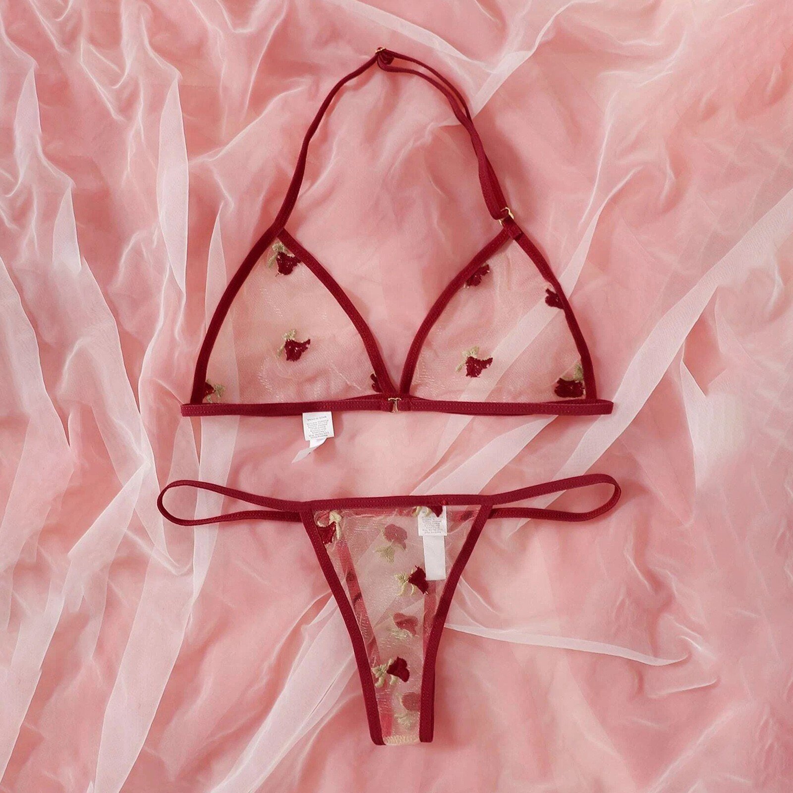 Sexy Bra New Sexy Fashion G-String Thong Sleepwear For Women Wire Thin Lingerie Breathable Comfortable Bras Set Erotic Sexy Set